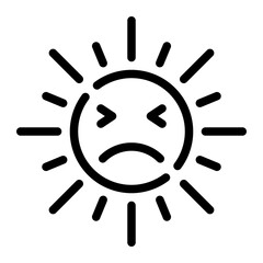 sun line icon