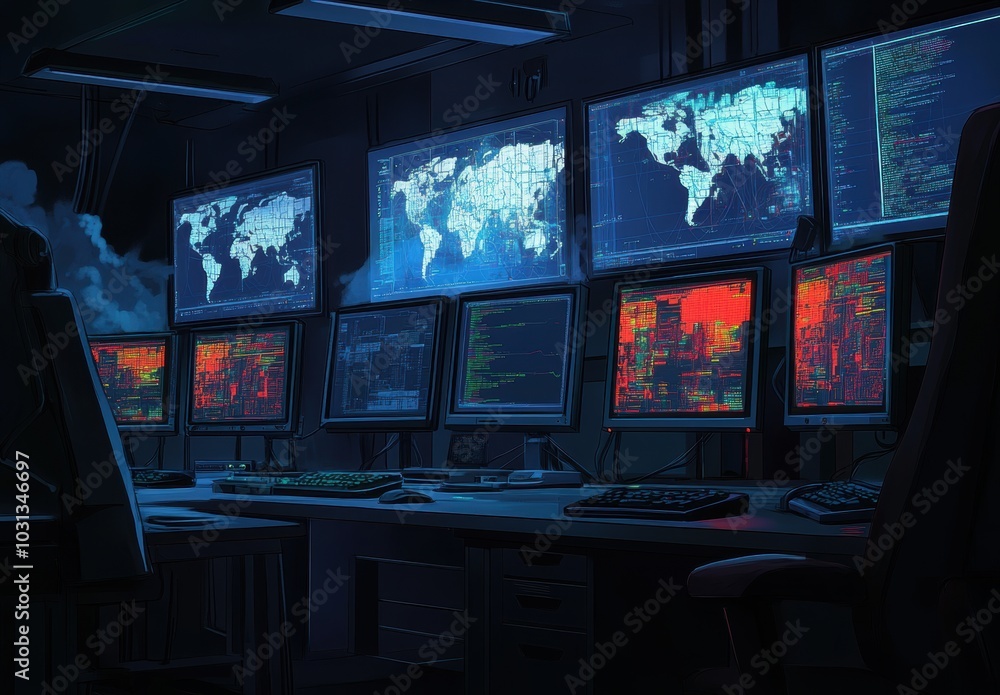 Poster hacker hq.