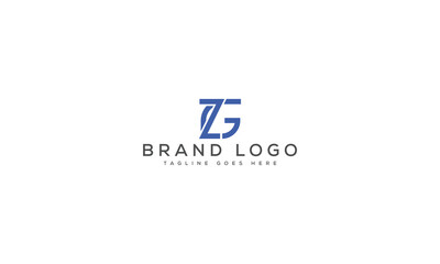 ZG logo design vector template design for brand.