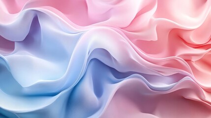 Obraz premium a close up of a pink and blue fabric