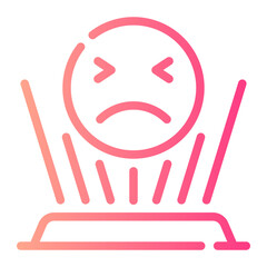 hologram gradient icon