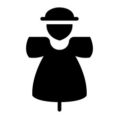 scarecrow Solid icon