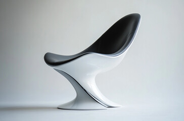 Fototapeta premium a pedestal chair with a sleek design