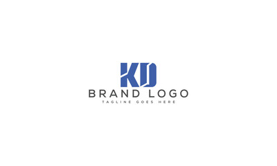 KD logo design vector template design for brand.