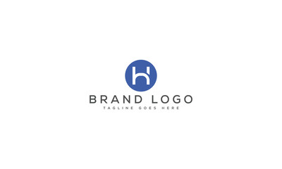 Fototapeta premium H logo design vector template design for brand.
