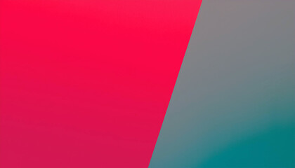 Vibrant crimson meets serene teal: A captivating abstract color block design.  Bold, modern, and visually striking.