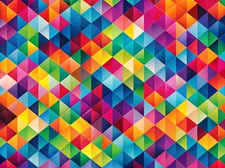 Dynamic Geometric Design Patterns for Cool Colorful Backgrounds - Versatile EPS10 Template for Banners, Posters,