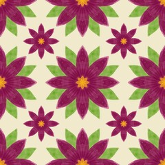 seamless floral pattern