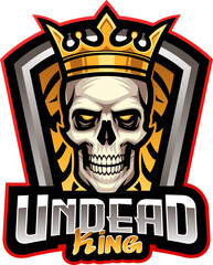 Undead king mascot