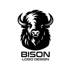 Bison Vector Logo Design
