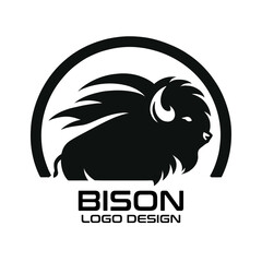 Bison Vector Logo Design