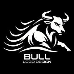 Bull Vector Logo Design