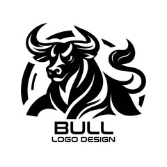 Bull Vector Logo Design