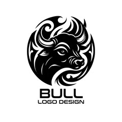 Bull Vector Logo Design
