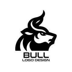Bull Vector Logo Design