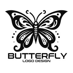 Butterfly Vector Logo Design