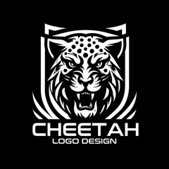 Cheetah Vector Logo Design