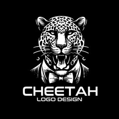 Cheetah Vector Logo Design