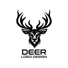 Deer Vector Logo Design