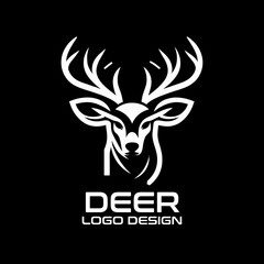 Deer Vector Logo Design