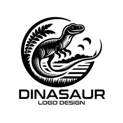 Dinasaur Vector Logo Design