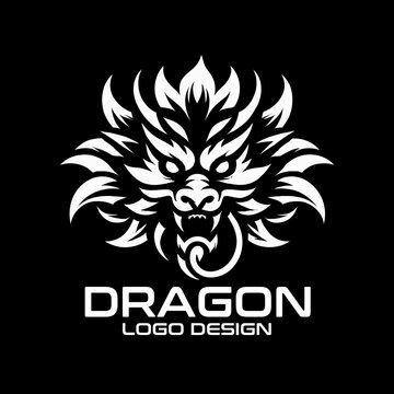 Dragon Vector Logo Design 