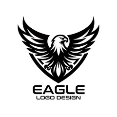 Eagle Vector Logo Design 