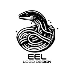 Eel Vector Logo Design