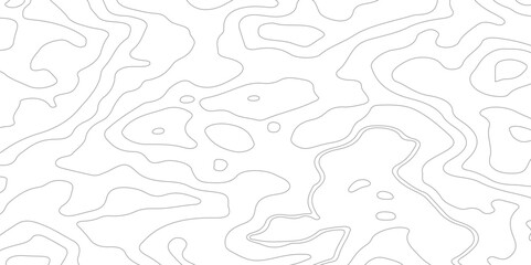 Abstract Topographic Map Pattern Background, Topographic map background geographic line map with elevation assignments. 