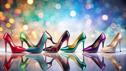 Elegant High Heel Shoe Silhouettes - Fashion Icons for Women&rsquo;s Style and Trends