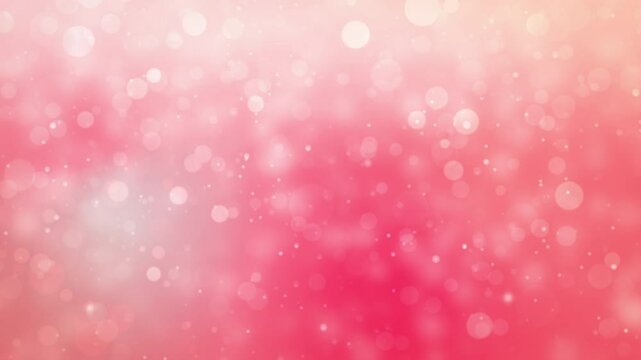 Glittering festive lights. Sparkling red. Christmas, New Year, Valentine's Day background. Loop video.(129)
