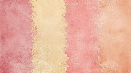 Fototapeta premium Textured Abstract Background with Shades of Pink and Yellow
