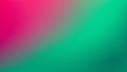 Fototapeta premium Vibrant Pink to Teal Gradient Background: A Smooth Transition of Colors, Perfect for Digital Designs or Artistic Projects. A calming and visually appealing blend.