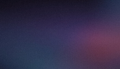 Purple blue dark color wave flow abstract noise texture backdrop design, grainy gradient with vibrant colors, bright, shine, glowing, noisy banner, poster, copy space.