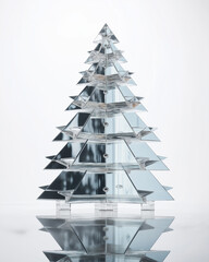 abstract christmas tree