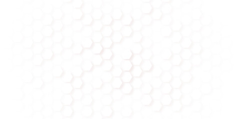 Hexagon seamless pattern. Honeycomb shape geometric background. Orange grid abstract ornament. Honeycomb white background, Hexagon texture, 3d white paper background,