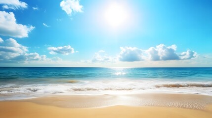 Clear Sky with Vibrant Sunlight