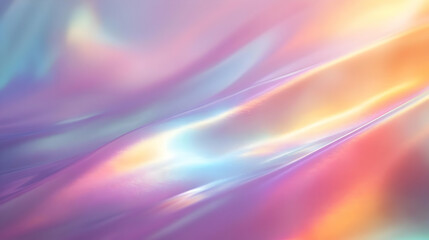 Obraz premium Soft, iridescent fabric with flowing colors and gentle textures.