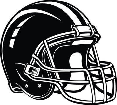 recommend clip art: American Football Helmet Protection Game Sport Equipment,football helmet flat icon, Helmets black Clip art