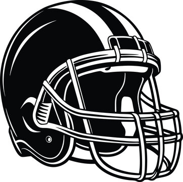 recommend clip art: American Football Helmet Protection Game Sport Equipment,football helmet flat icon, Helmets black Clip art