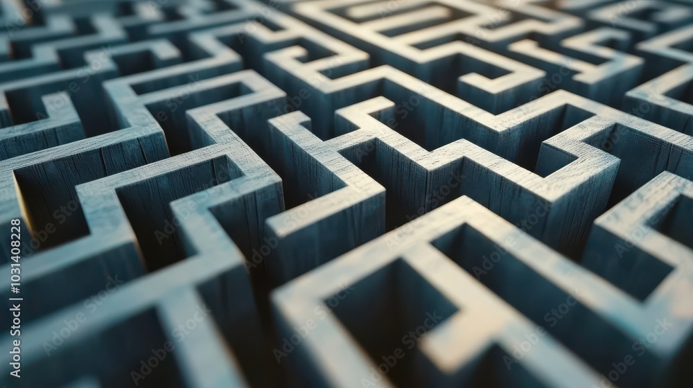 Aufkleber exploring the intricacies of a wooden maze a journey through design and structure