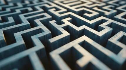 Exploring the intricacies of a wooden maze a journey through design and structure