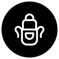 Editable apron vector icon. Apparel, gardening, cooking. Part of a big icon set family. Perfect for web and app interfaces, presentations, infographics, etc
