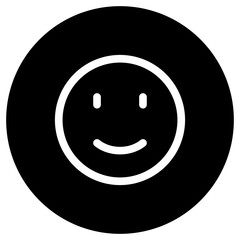 Editable slight smile expression emoticon vector icon. Part of a big icon set family. Part of a big icon set family. Perfect for web and app interfaces, presentations, infographics, etc