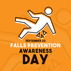 Falls Prevention Awareness Day. September 22.
