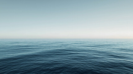 Obraz premium serene ocean horizon