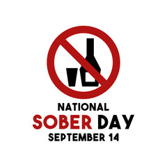 National Sober Day September 14.