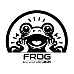 Frog Vector Logo Design