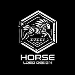 Horse Vector Logo Design