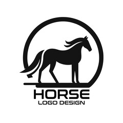 Horse Vector Logo Design